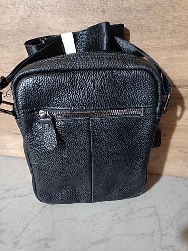 pull and beer: Барсетка, Материал: Натуральная кожа, Новый — 3