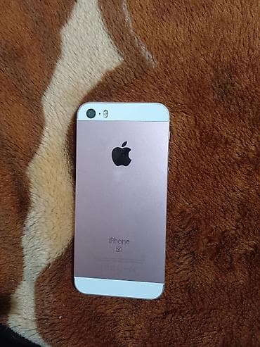 Техника жана электроника: IPhone SE, Колдонулган, 32 ГБ, Rose Gold, Заряддоочу түзүлүш, 81 % — 3