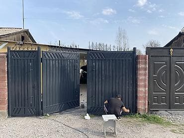 Покраска ворот, На масляной основе, На водной основе, Больше 6 лет опыта