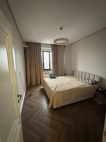 flat in osh: 3 комнаты, 90 м², Элитка, 6 этаж, Дизайнерский ремонт — 4