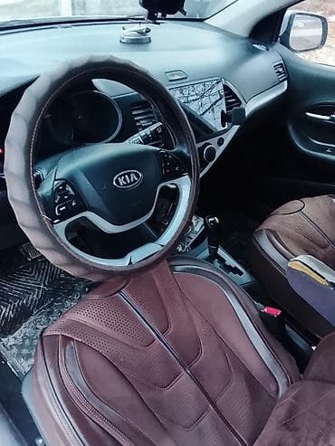 габарит: Kia Morning: 2012 г., 0.1 л, Автомат, Бензин, Лифтбек — 1