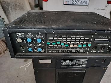 focusrite 5.1: Усилитель/микшер Радиотехника М100 с графическим эквалайзером + — 2