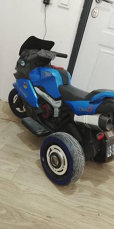 Детский электрический мотоцикл-трицикл XLB LB-5188 (синий) - Тип — 1