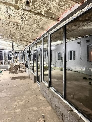 Уплотнители для окон: Алюминиевое окно на заказ, Тип окна: Витражные, Мансардные, Панорамные, Бесплатная установка, В рассрочку — 5