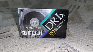 музыкальный: Аудиокассета FUJI DR-Ix 90, новая. - Тип ленты: IEC I / Type I — 1