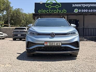 Транспорт: Volkswagen ID.4: 2022 г., 0.1 л, Автомат, Электромобиль, Внедорожник — 2