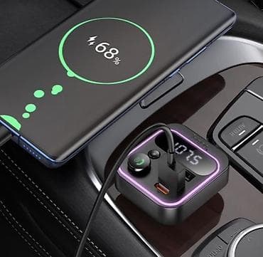 redmi note 5: Автомобильный FM-трансмиттер Hoco E85 Intelligent Balance, 38 Вт - — 2