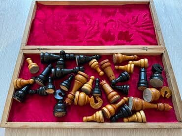 мебель из дерева бишкек: Шахматы 
Продам шахматные фигурки (Комплект)
Из натурального дерева — 4