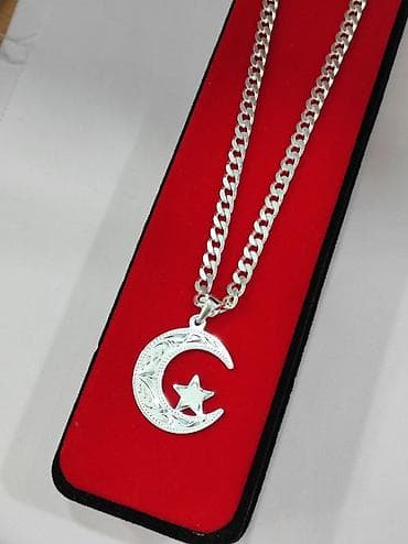 peri: Серебро 925 пробы Звёзды и Луна Длина 55см Цена 12.000 сом Есть — 1