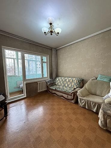 3 комнаты, 62 м², Кок-Жар мкр 105 серия, 2 этаж, Евроремонт — 2