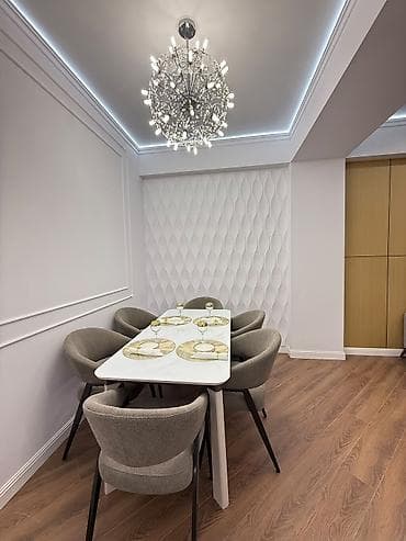 Батирлер: 2 бөлмө, 70 м², Асанбай мкр Элитка, 9 кабат, Дизайнердик оңдоо — 6