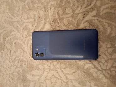 redmi note 10s: Samsung Galaxy A03, Б/у, 64 ГБ, цвет - Синий, 2 SIM — 1