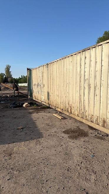 листы контейнер: Продаются 40т контейнеры, количество 2шт. Были использованы на — 1