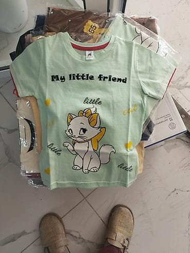 вечернее платье с: Домашний костюм, Футболка, Трикотаж, Made in KG, Лето — 8