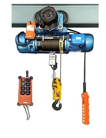 Таль электрическая канатная с тележкой Описание: - Компактная
