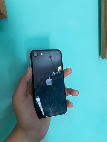 iphone 8se: IPhone SE 2020, Б/у, 128 ГБ, Черный, Защитное стекло, 80 % — 6
