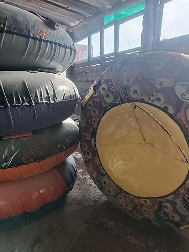 Книги и журналы: Тюбинги (ватрушки) для катания с горок - Прочные надувные тюбинги с — 2