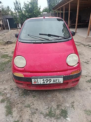 дэу матиз 1: Daewoo Matiz: 1998 г., 0.8 л, Кол менен иштөөчү, Бензин, Хетчбек — 1