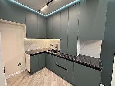 osh flat: 1 комната, 45 м², Тунгуч мкр Элитка, 6 этаж, Евроремонт — 1