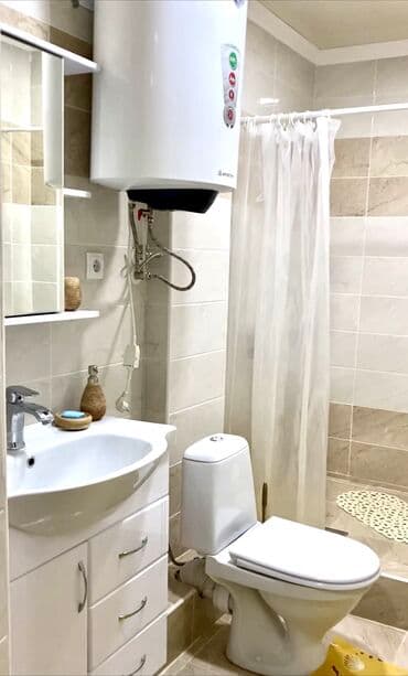 снять квартиру в бостери на длительный срок: Квартира, у Пляжа ЦО Кыргызское взморье, Бостери, Баскетбольная площадка, Бассейн, Батут — 9