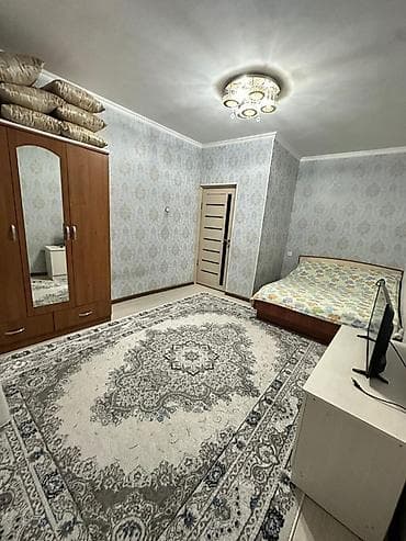 kva: 3 комнаты, 82 м², Учкун мкр 106 серия, 8 этаж, Евроремонт — 2