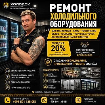 холодильник: Здравствуйте! Меня зовут Владимир, я мастер по ремонту холодильников в — 1