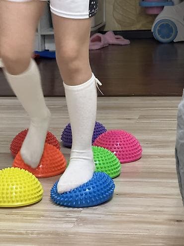 Тошоки: Детский коврик Развивающий, Круглый — 2