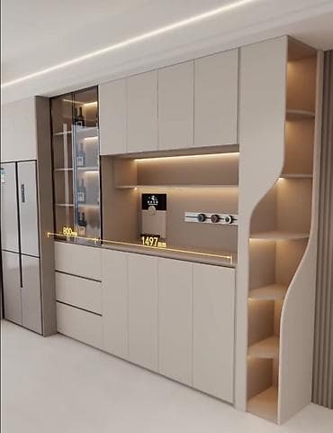 фотографии кухонной мебели: Современные встроенные кухни и мебель под заказ - Индивидуальное — 4