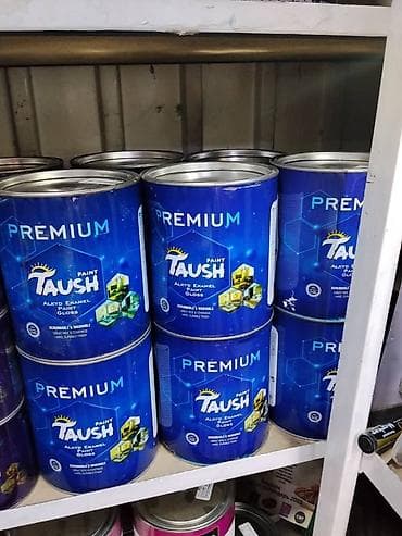 алкидная краска: Краска Taush Premium — алкидная эмаль, глянец. - Тип: alkyd enamel — 1
