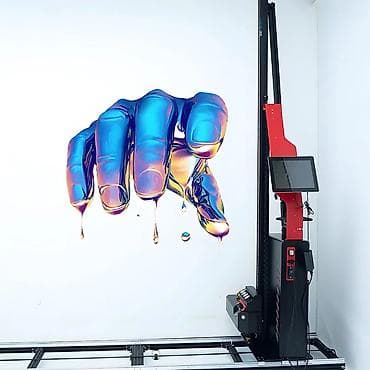 uv printer: Вертикальный настенный принтер для фотопечати и муралов - Тип — 2