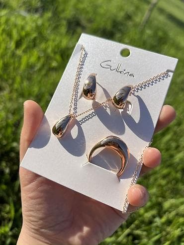 фурнитуру для бижутерии: Дубайская бижутерия 💎💍 Набор украшений Gulkina в современном — 3