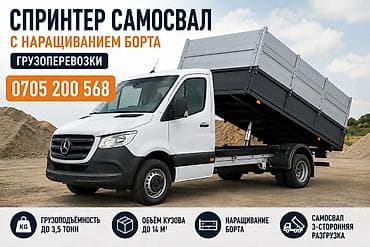 ги: *Спринтер такси *Спринтер услуги *Спринтер будка *Спринтер гидроборт — 1
