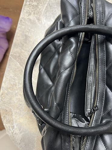 louise vuitton: Сумка Michael Kors (логомонограмма MK) - Формат: компактная — 7