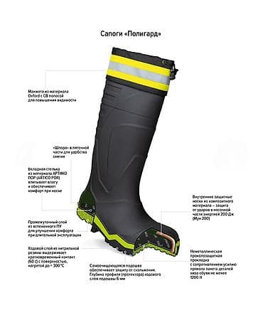 американский берца: Сапоги «Полигард» с защитными носками из композитного материала и — 3