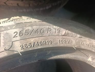2355519 зима: Шины 265 / 40 / R 19, Лето, Б/у, Пара, Легковые, Германия, Michelin — 2