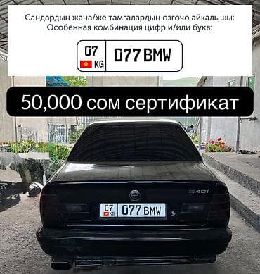 bye e5: BMW 5 series: 1995 г., 4.4 л, Механика, Бензин, Седан — 1