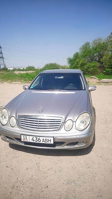 Mercedes-Benz E-Class: 2003 г., 3.2 л, Автомат, Бензин, Седан lalafo.kg да Mercedes-Benz E-Class: 2003 г., 3.2 л, Автомат, Бензин, Седан