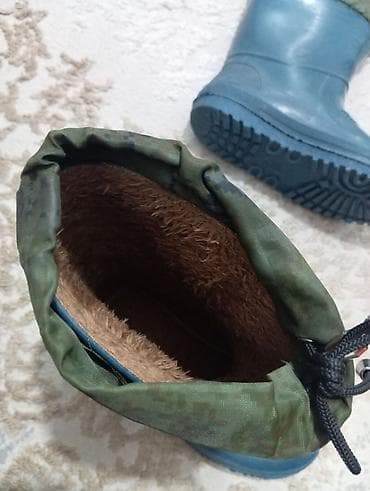 сапоги резиновые мужские: Резиновые сапоги состояние хорошое 32 размер утеплённый для мальчиков — 2