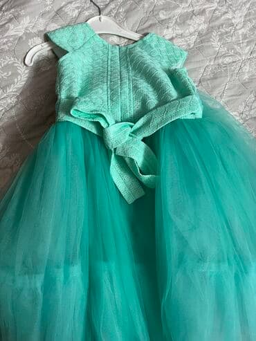 платье дордой: Детское платье, цвет - Розовый, Новый — 7