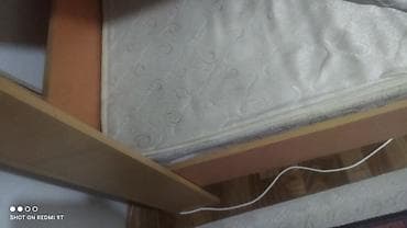 sofa bed: Двухъярусная кровать из ЛДСП с встроенной лестницей сбоку. - — 2