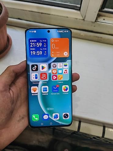 galaxy alpha: Honor Magic 4, Б/у, 256 ГБ, цвет - Черный, 2 SIM — 1