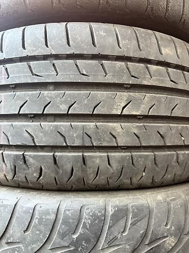 Шины 225 / 45 / R 17, Лето, Б/у, Пара, Легковые, Китай, Continental — 2