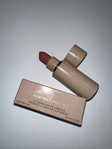 Помада для губ Westman Atelier Lip Suede Matte Lipstick, оттенок Minx at lalafo.kg Помада для губ Westman Atelier Lip Suede Matte Lipstick, оттенок Minx