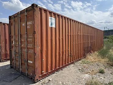 контейнери: Металлический морской контейнер 40 футов (Dry Van) - Габариты — 7