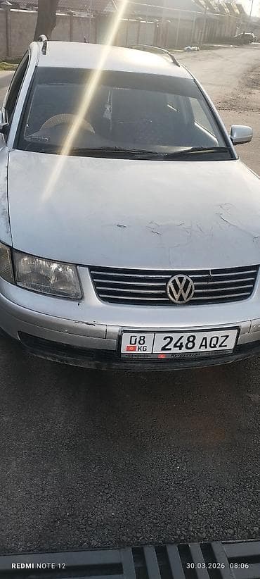 глушител пассат: Volkswagen Passat: 1999 г., 1.8 л, Автомат, Бензин, Универсал — 1