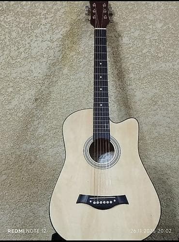 анкеры: Акустическая гитара с вырезом (cutaway), форма корпуса Dreadnought — 3