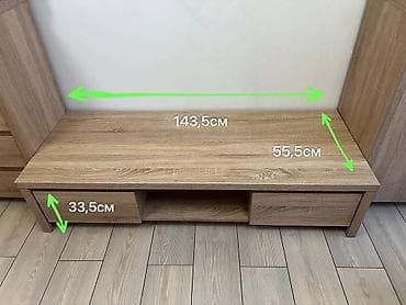 Тумбы и подставки: Тумба и подставка для телевизора, Б/у, Напольная, ЛДСП, Самовывоз — 3
