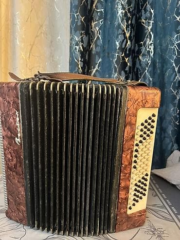 тромбон музыкальный инструмент: Баян «Восток» (трёхрядный) - Кнопочная правая клавиатура — 3