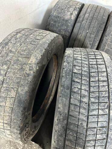диски кованные: Шины 295 / 60 / R 22,5, Всесезонная, Б/у, Комплект, Грузовики/Автобусы, Германия, Continental — 1