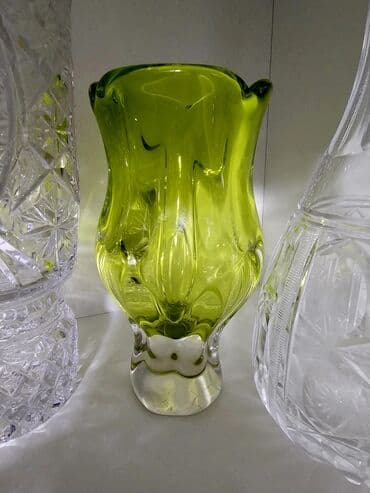 ручка перо: Вазы хрустальные — 3